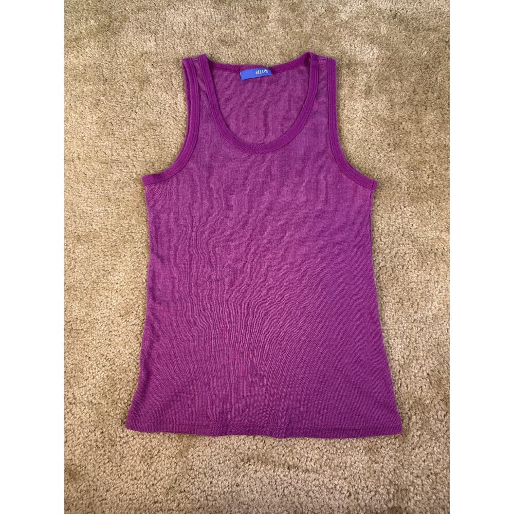 dELiA*s Women's Purple Tank Top Size XS USA Made C788